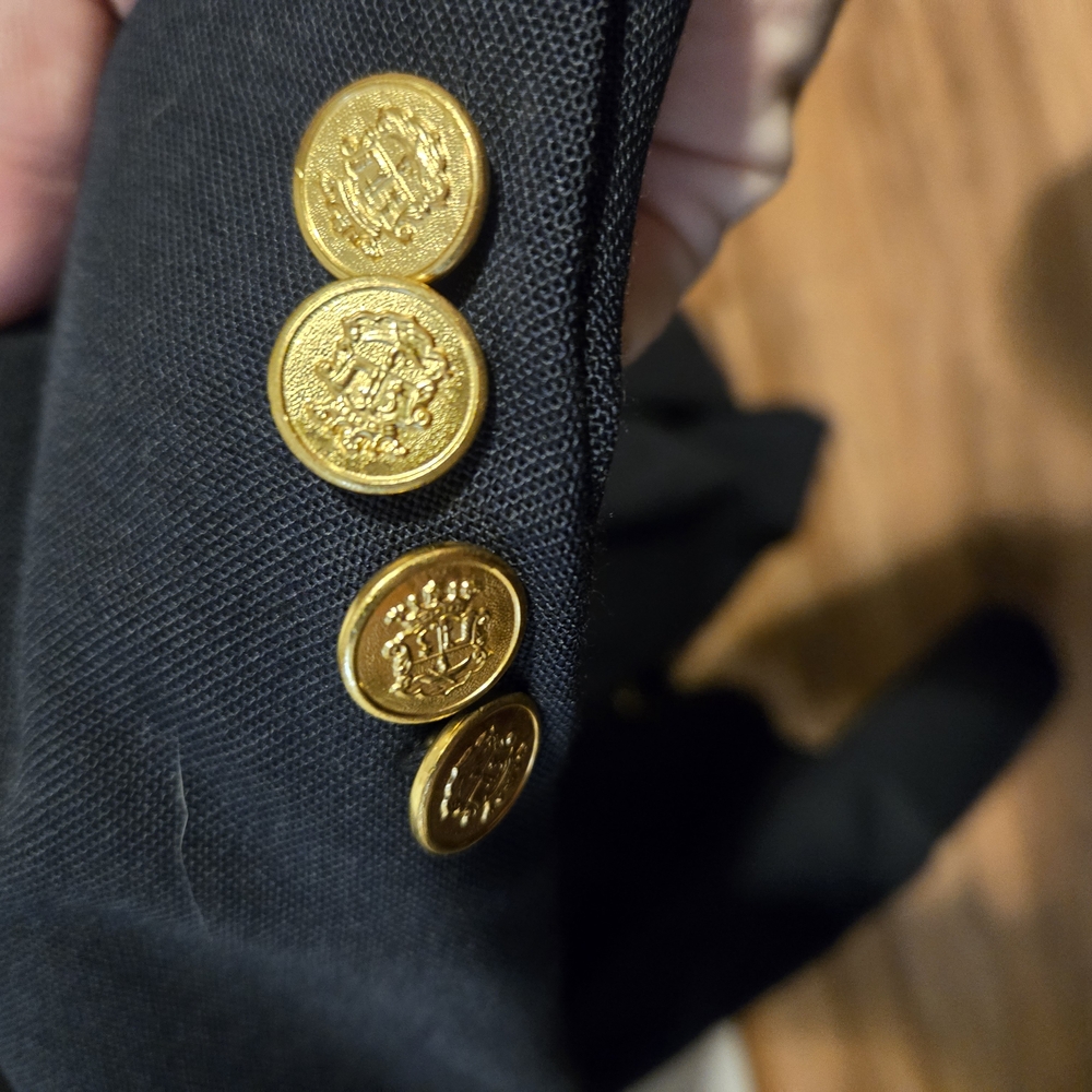 Dark Navy Blue Blazer - Picture 3 of 4